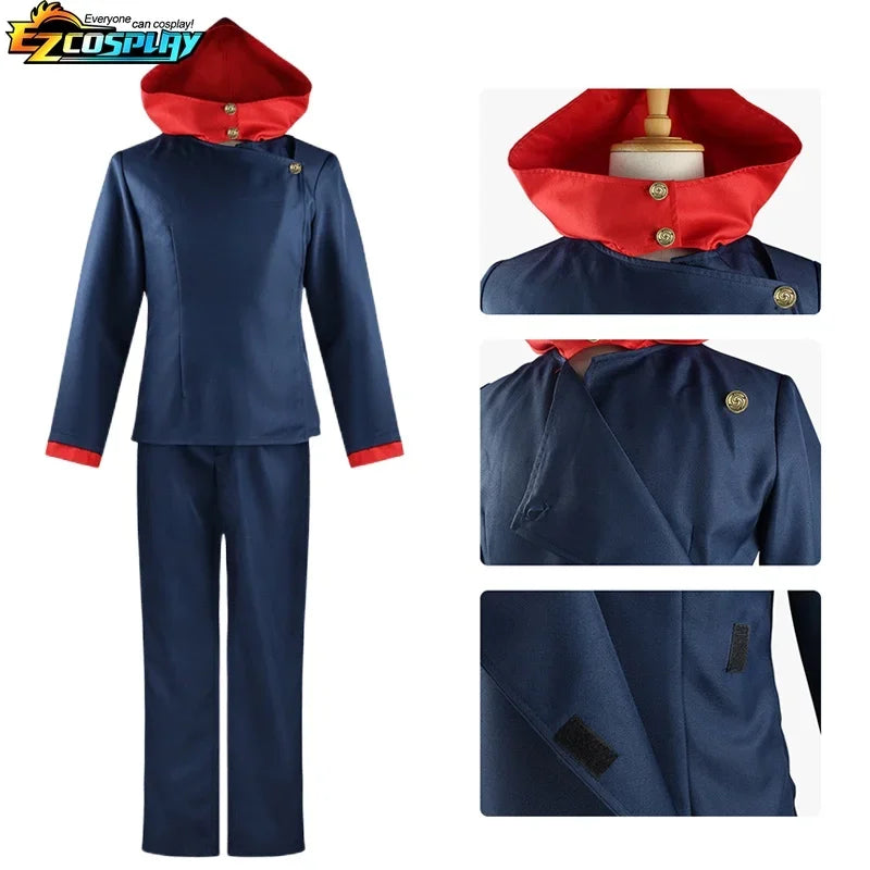 Conjunto Cosplay Itadori Yuji