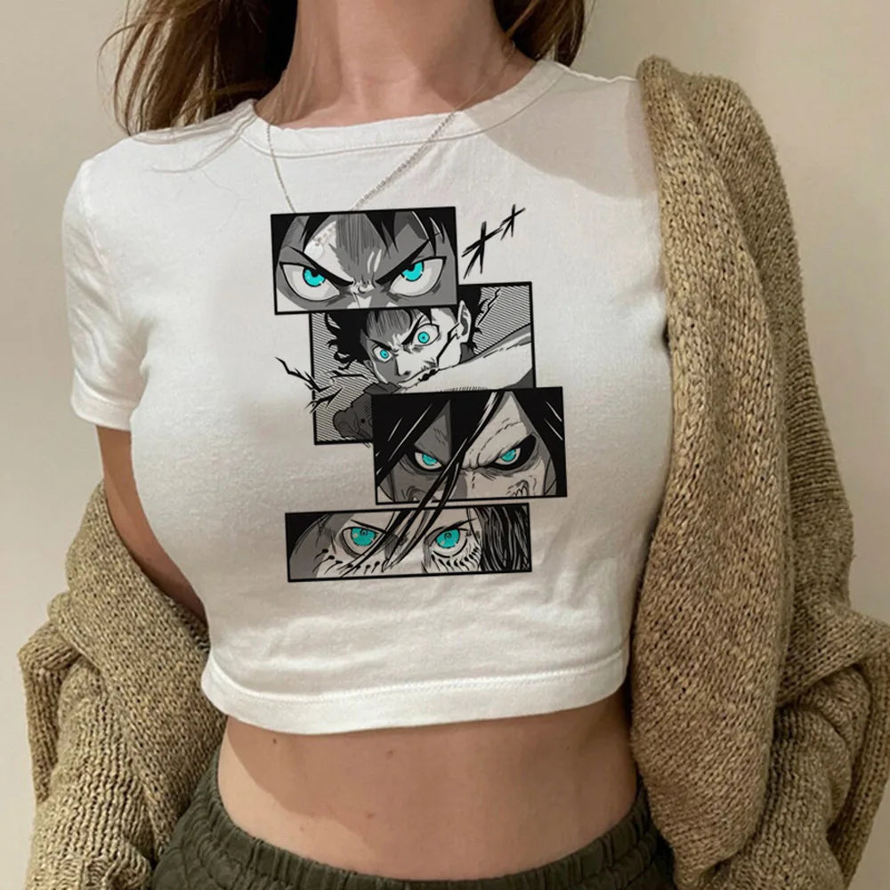Camiseta Mujer Y2k