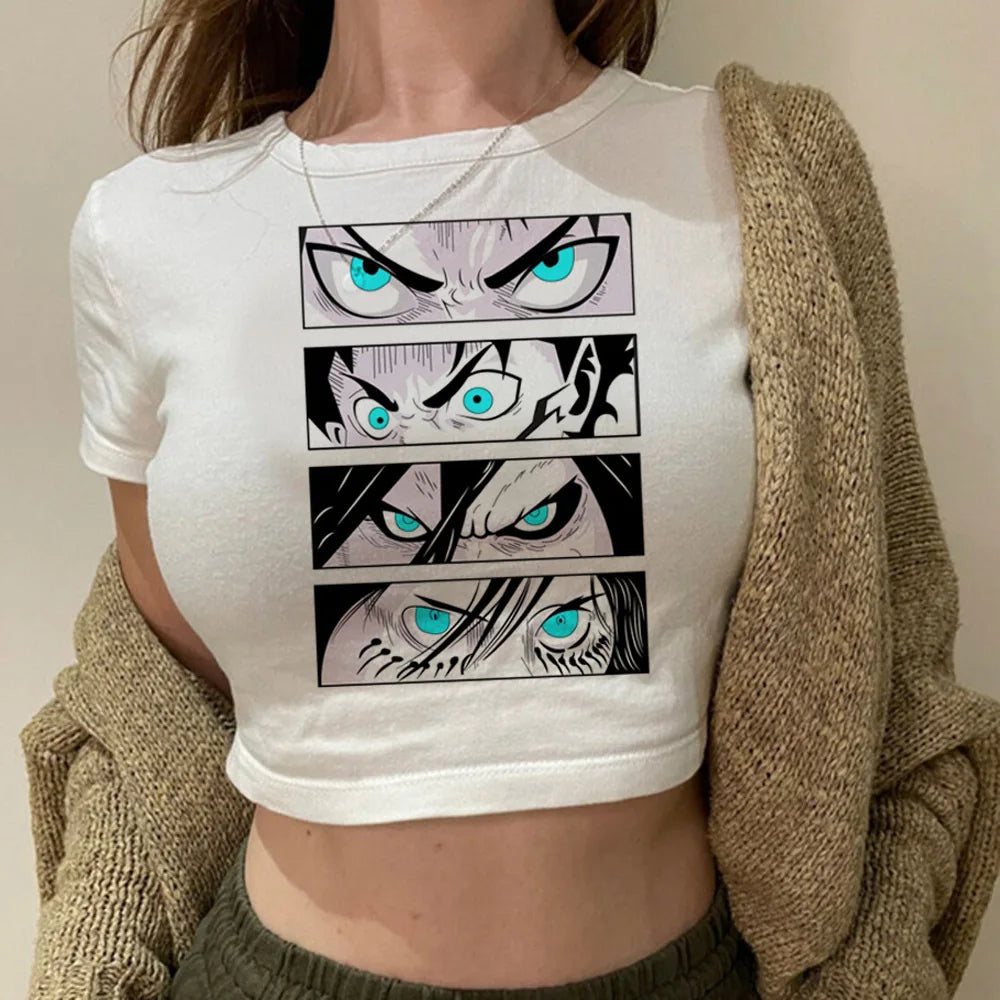 Camiseta Mujer Y2k