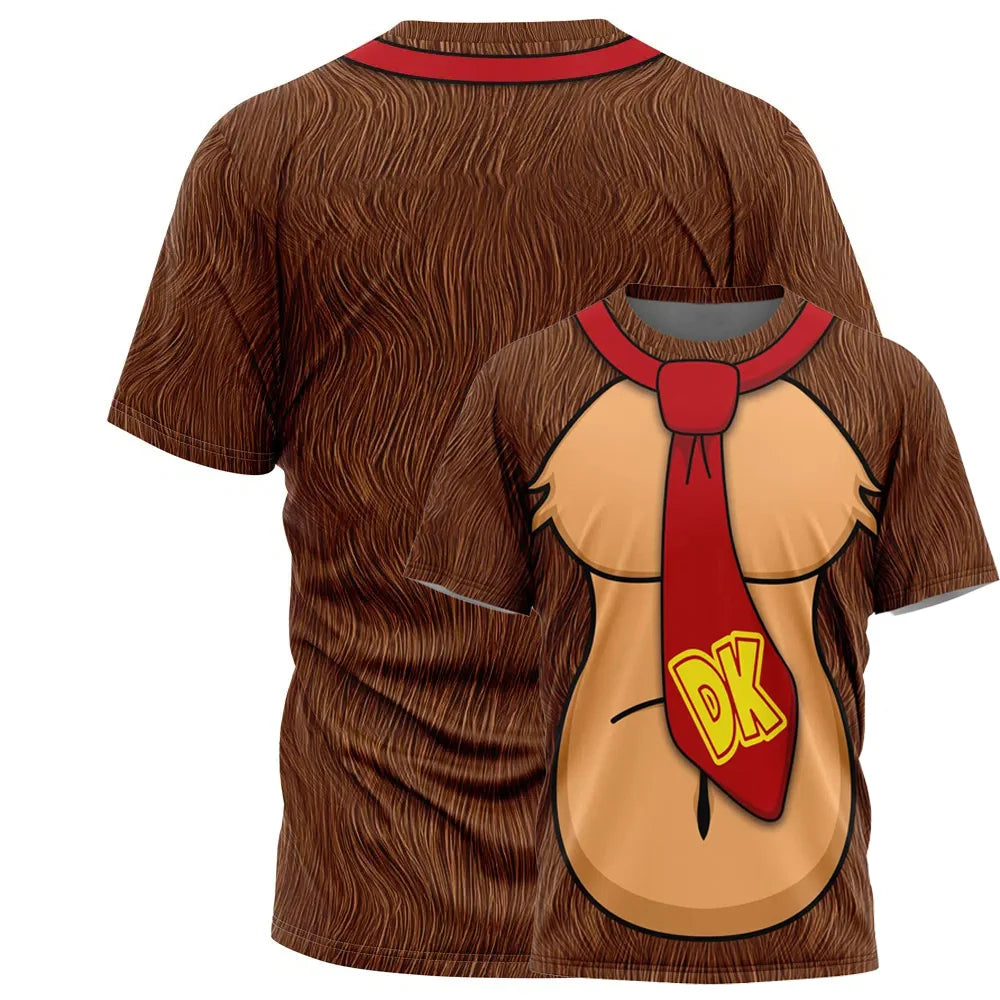 Camiseta Polyester Estampada 3D