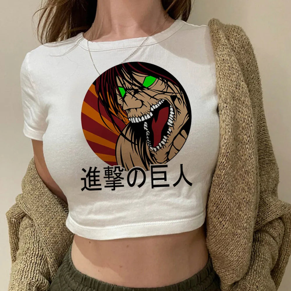 Camiseta Mujer Y2k