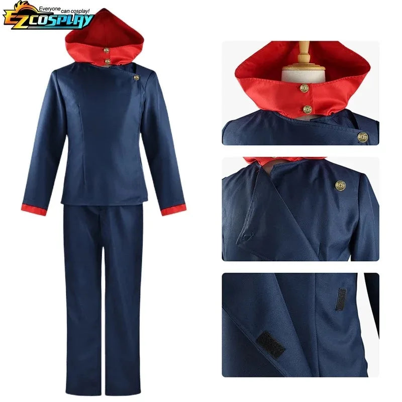 Conjunto Cosplay Itadori Yuji