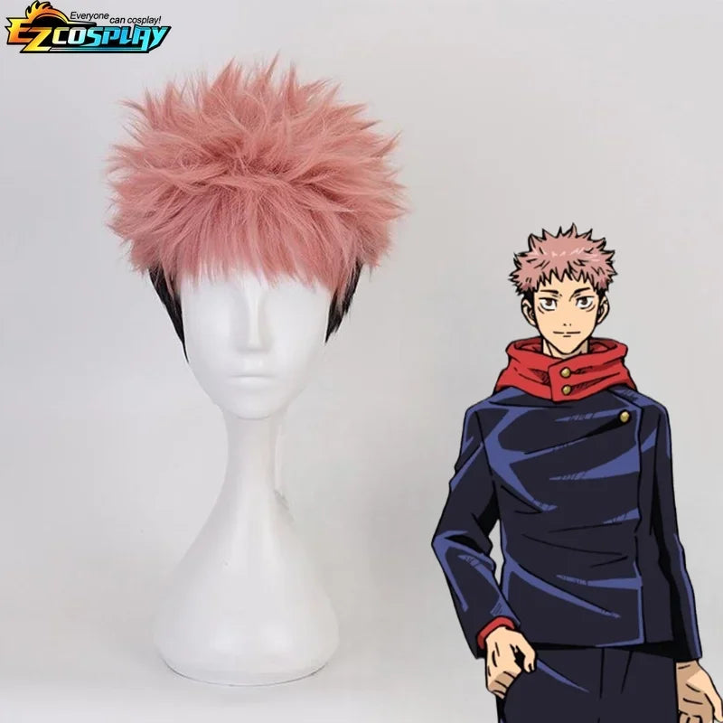 Conjunto Cosplay Itadori Yuji