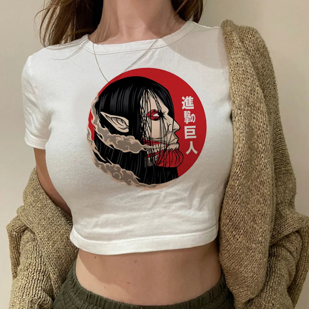 Camiseta Mujer Y2k